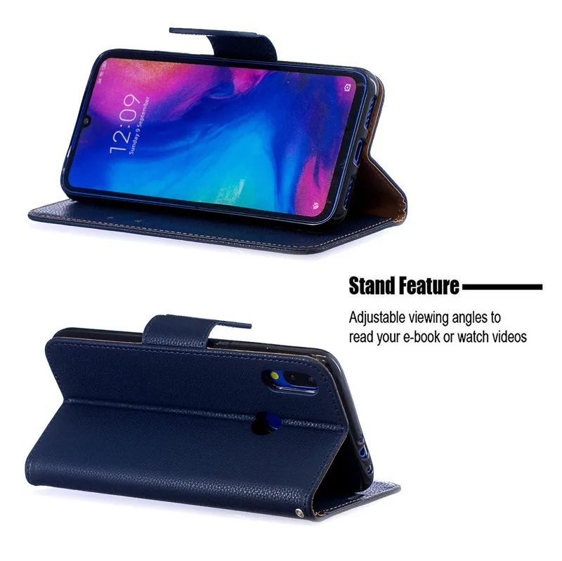 Флип-кошелек mi 9T Note10 CC9 Pro Чехол для Xiao mi Red mi 6 6A 7A 8A Note 8T 8 7 K20 Pro роскошный кожаный защитный чехол с отделениями для карт