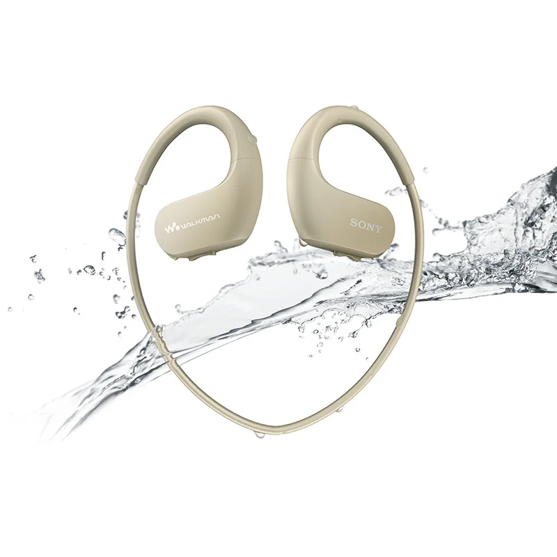 Водонепроницаемый MP3 плеер для плавания и бега SONY встроенные аксессуары