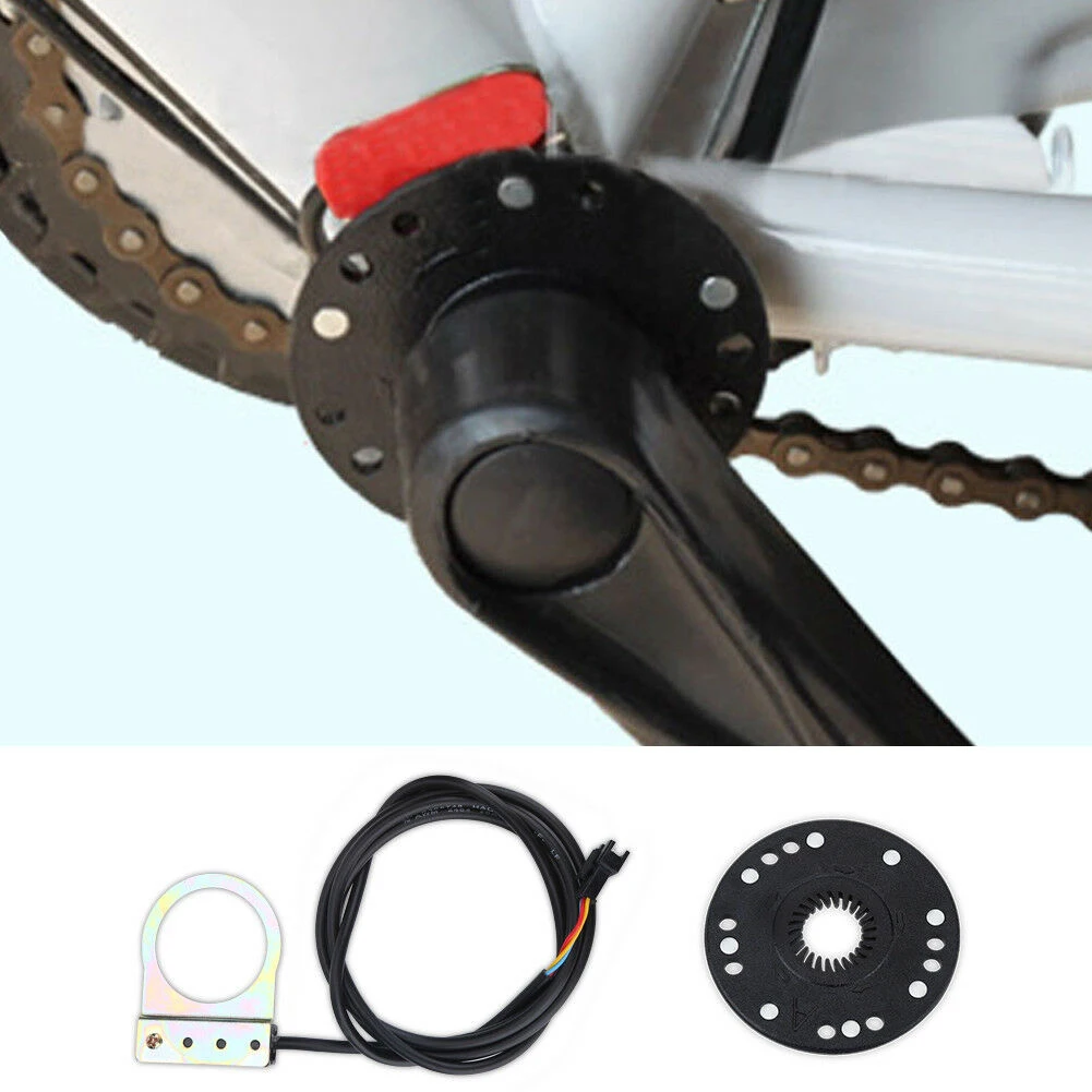 Pedal Mount Steel Easy Install Magnetic Universal Practical PAS System Durable Assistant Speed Sensor Electric Bicycle Effective | Спорт и
