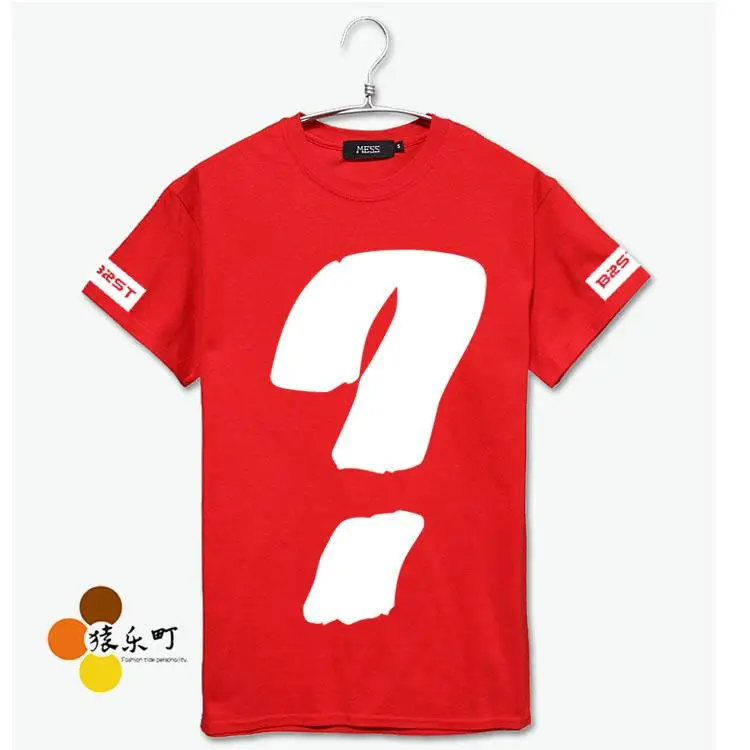 Футболка b2st с коротким рукавом и принтом чудовище|top tees|kpop t shirtt shirt |