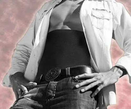 Сексуальный мужской здоровый Формирователь живота для похудения пояс сжигания