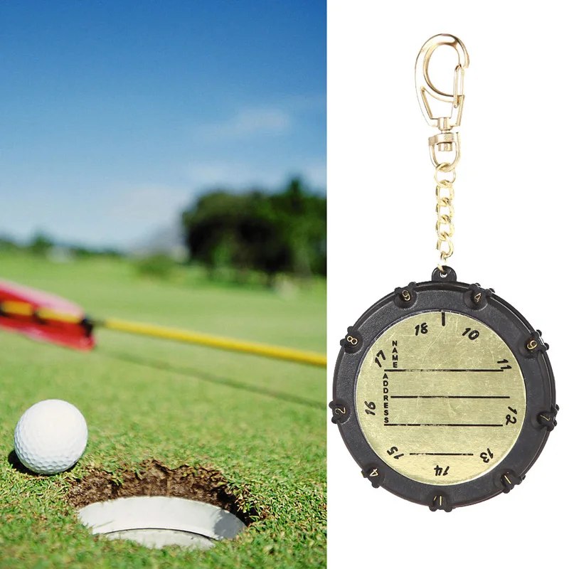 Брелок для ключей держатель игры в гольф с 18 отверстиями | Спорт и развлечения