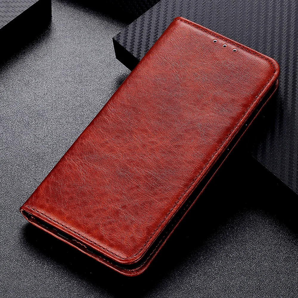 Для sony Xperia 20 2 XZ5 Crazy Horse шаблон PU кожаный бумажник на магните чехол с отделениями