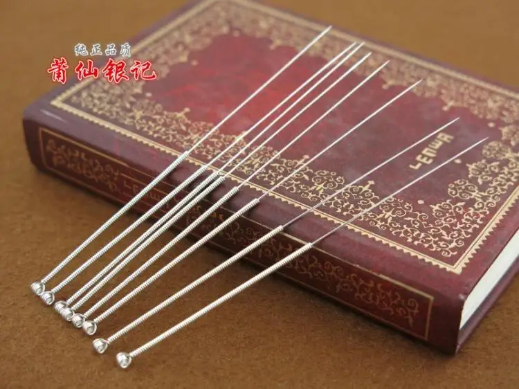 1 шт. иглы для иглоукалывания 999 футов|silver acupuncture needles|acupuncture needlechinese medicine |