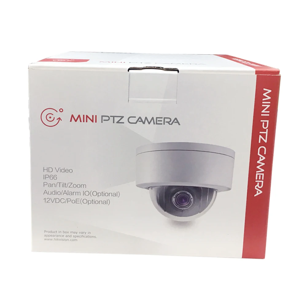 Hikvision оригинальная PTZ IP Сетевая камера DS 2DE3304W DE 3MP 2 8 ~ 12 мм 4X оптический зум P2P