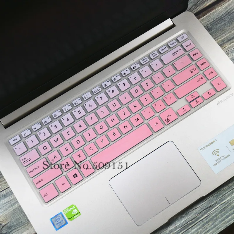 15 6 силиконовый чехол для ноутбука Asus Vivobook X510 X510UR X510UA X505BA S510U &quot2017|Чехлы