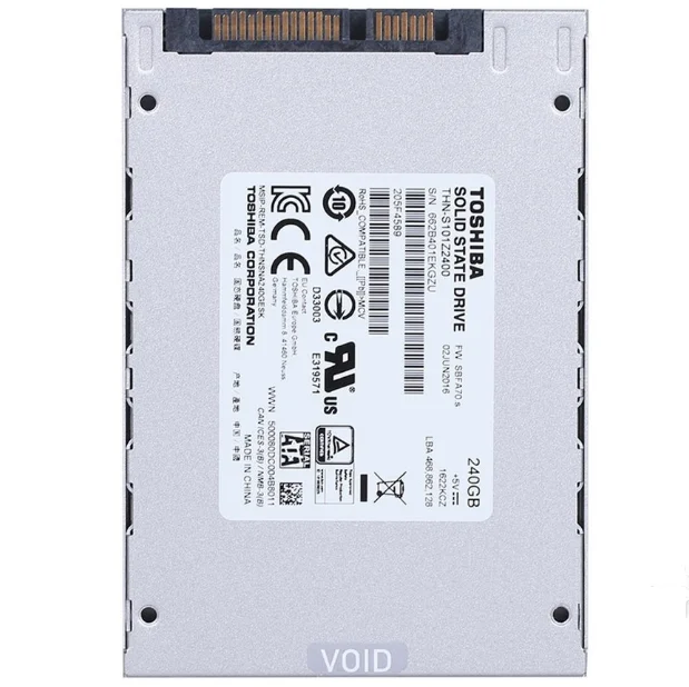TOSHIBA A100 240G SSD твердотельный жесткий диск 240 ГБ 2 5 &quotSATA3 внутренний оригинальный