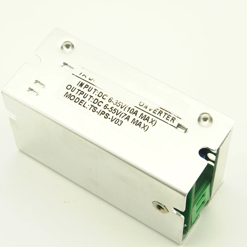 7A 200 Вт DC-DC Buck-Boost конвертер высокая эффективность вход 6-35 в поворот 6-55 алюминиевый