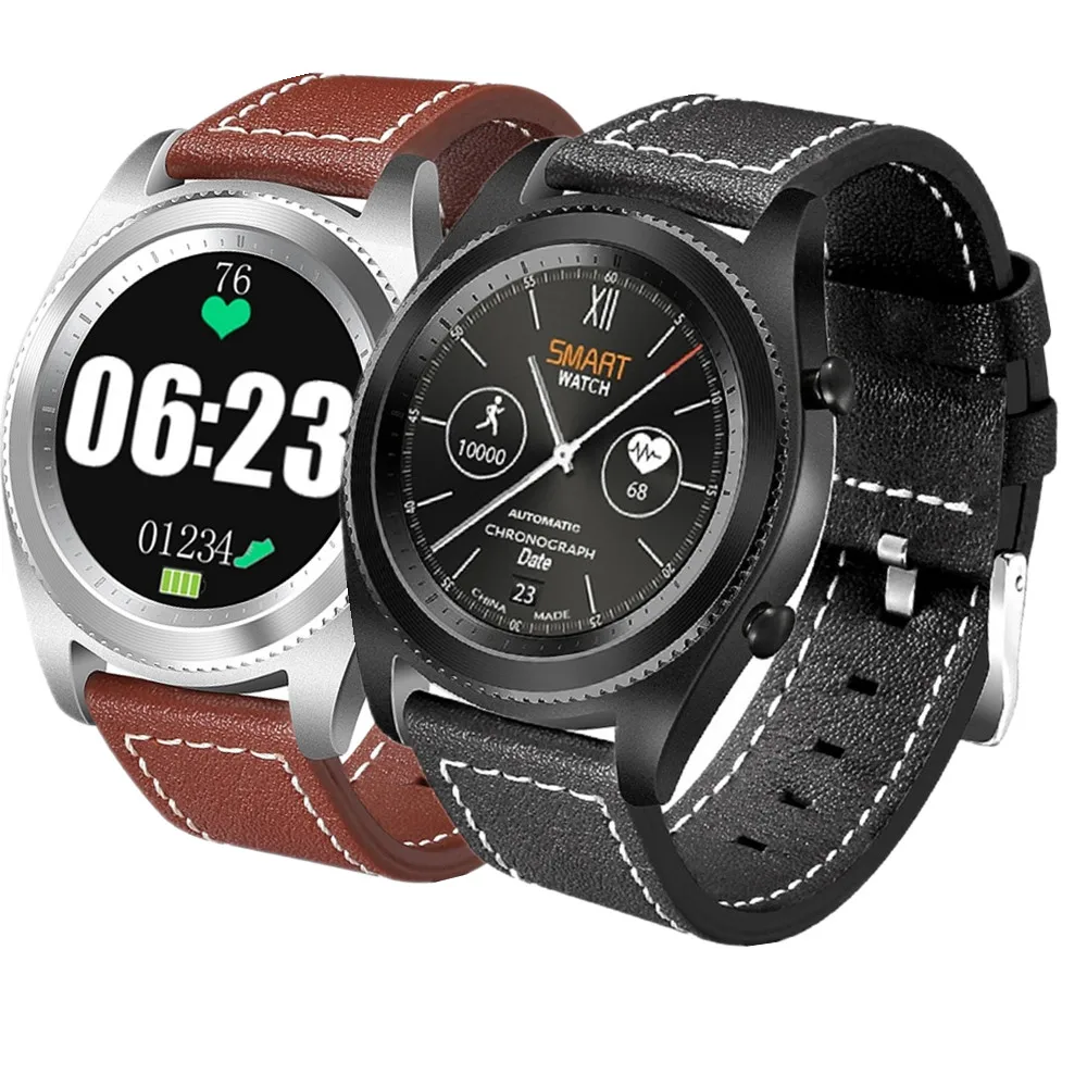 № 1 S9 MTK2502 умные часы, отображающие сердцебиение Bluetooth 4,0 Смарт часы Браслет Носимых устройств для IOS и Android