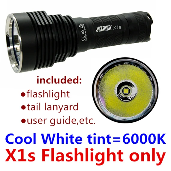 Jaxman X1s версия потока CREE XHP50/XHP50.2 26650/18650 светодиодный фонарик Тактический задний переключатель - Испускаемый цвет: xhp50 coolwhite