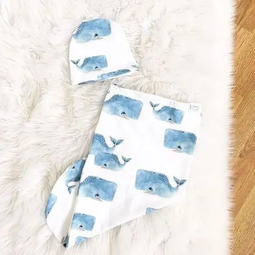 PUDCOCO хлопковое детское одеяло для новорожденных пеленание муслин пеленание спальный мешок+ шапка