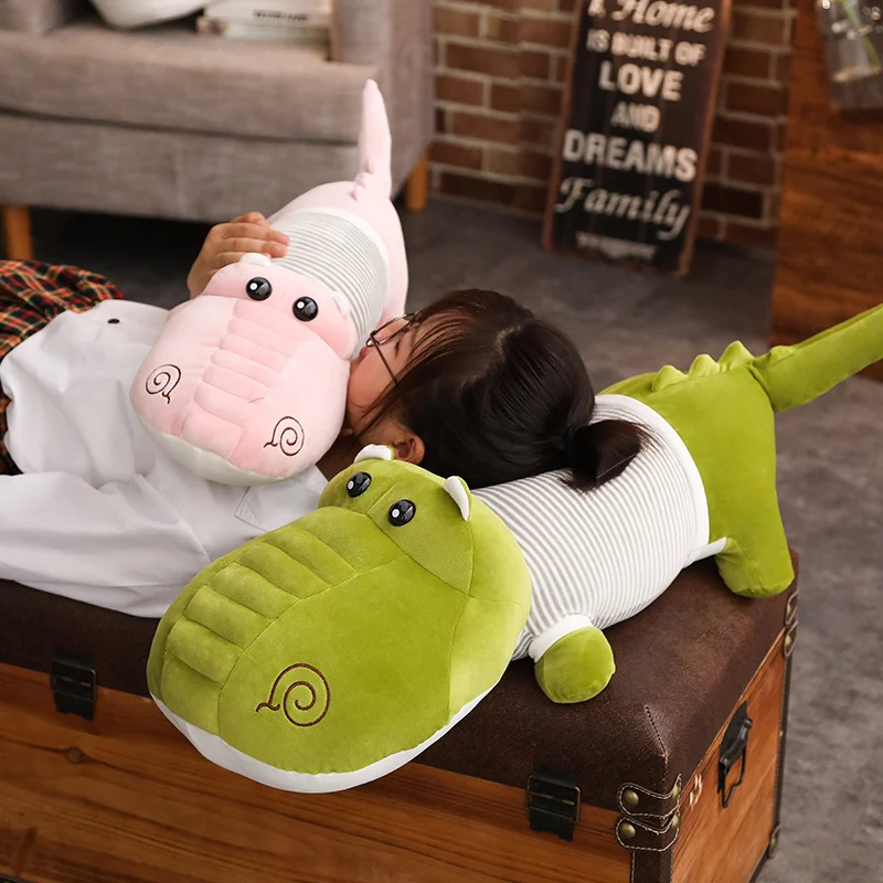 

Гигантская милая мягкая плюшевая игрушка-крокодил, 1 шт., 70-100 см, Kawai, мягкие красочные куклы-животные, детская игрушка для любви, рождественс...