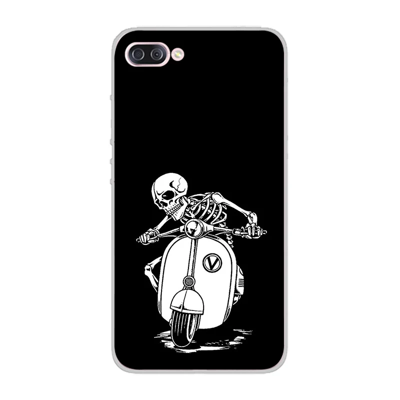 ciciber Phone Cases For ASUS Zenfone 4 Max Plus Pro Live 3 GO Case Back Cover ZC520KL ZB501KL ZC554KL ZB500KL Human Skeleton |