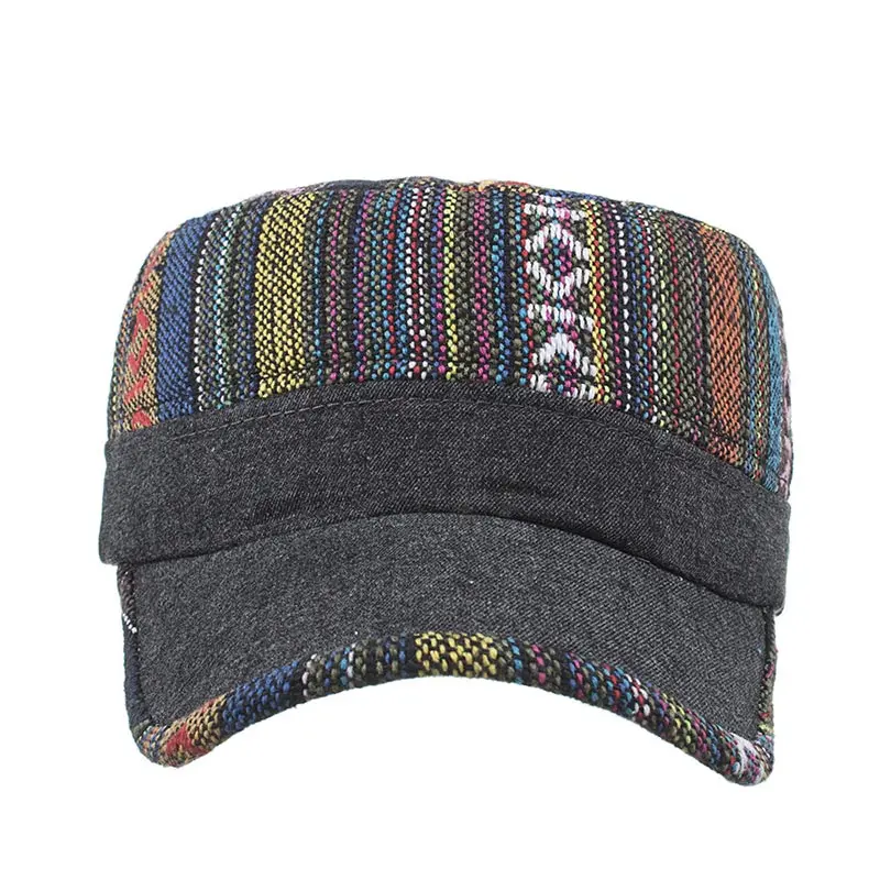 Fashion New Autumn Winter On The Woolen National Style Color Matching Classic Popular Flat Cap Versatile Comfort | Аксессуары для