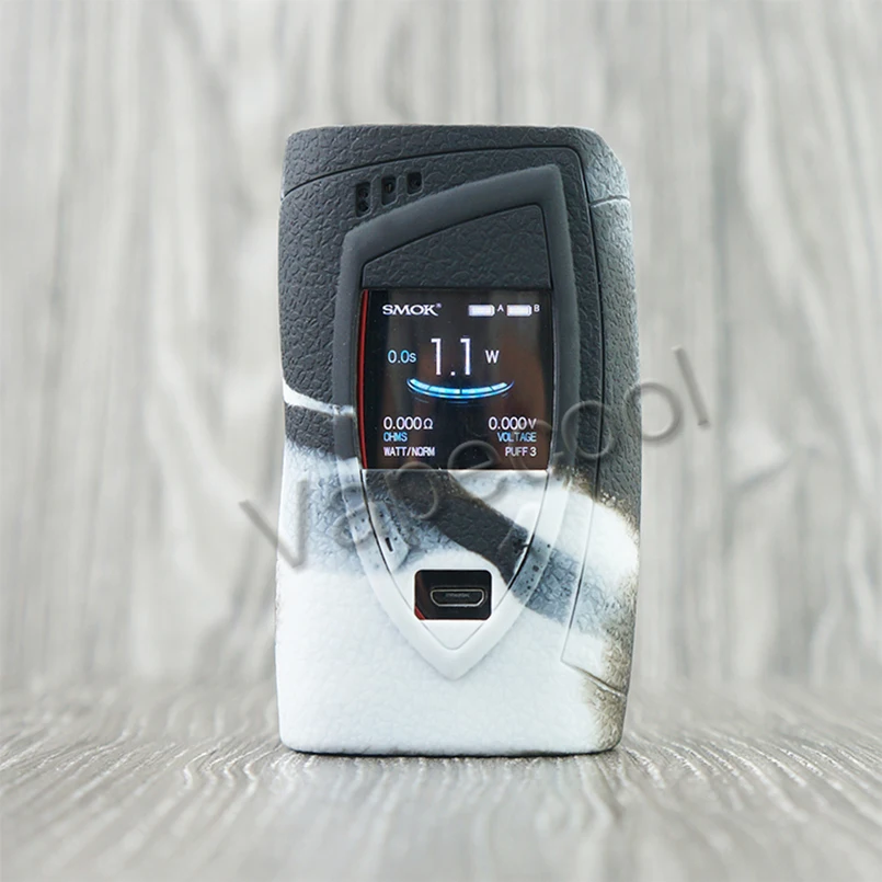 SMOK Devilkin 225 Вт мод силиконовый чехол для кожи и силиконовых втулок наклейка для Vape Smok Devilkin 225 Вт TC MOD Shiled