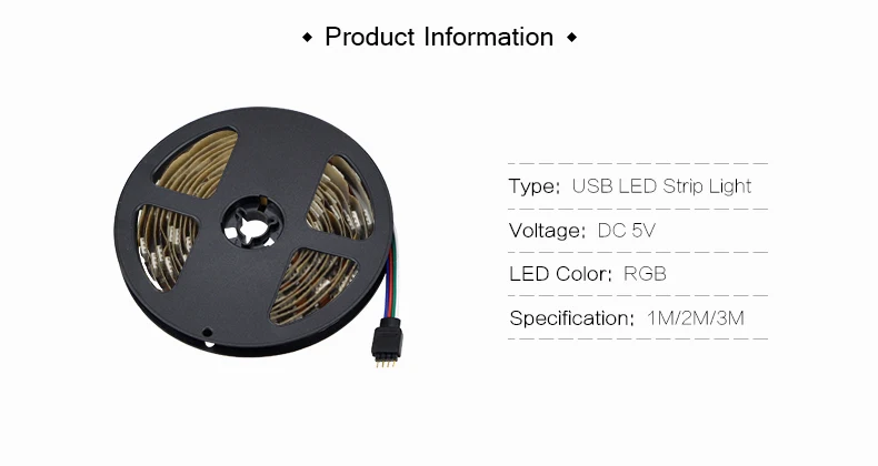 DC 5 в USB мощный светодиодный светильник 5 в 5050SMD RGB светодиодный светильник лента 1 м 2 м 3 м ТВ задний светильник лампа для ТВ ПК задний светодиодный диодный светильник ing