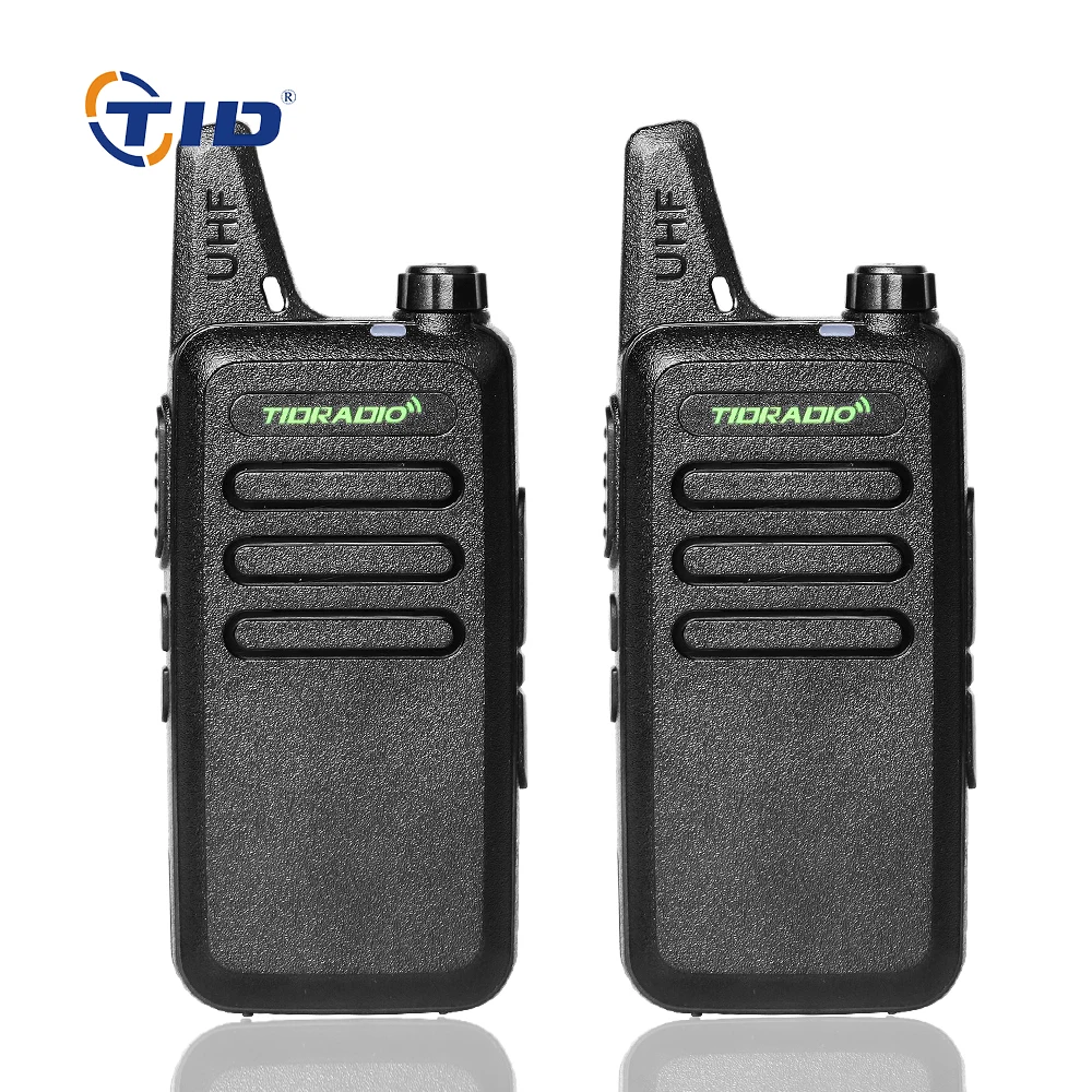 TID мини рация UHF 400 470 MHz ручной CB радио приемопередатчик двухсторонний