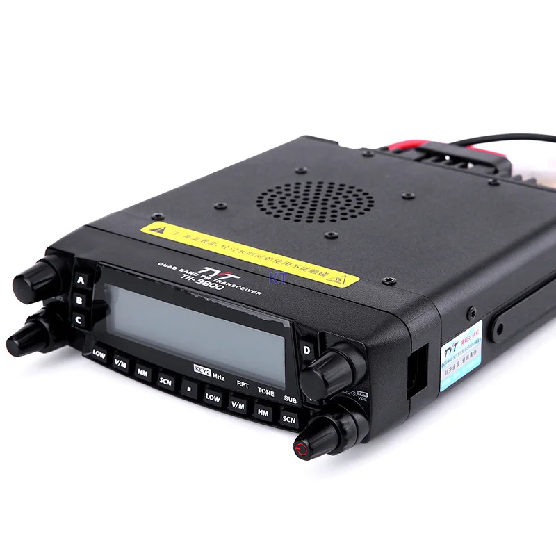 Car Truck Ham Radio 50W 809CH VHF UHF Transceiver Quad Band Dual Display Walkie Talkie Repeater Scrambler DTMF V/V U/U Receiver | Мобильные