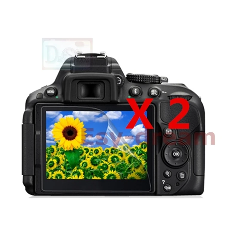 2 шт. Высококачественная Защитная пленка для ЖК-дисплея Nikon D5300 D5500 D5600 PB432 |