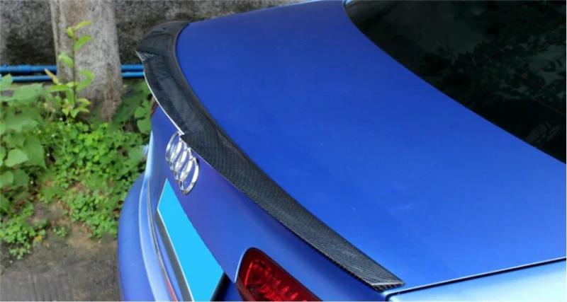 Спойлер из углеродного волокна для Audi A4 S4 RS4 2009-2019 высококачественные спойлеры