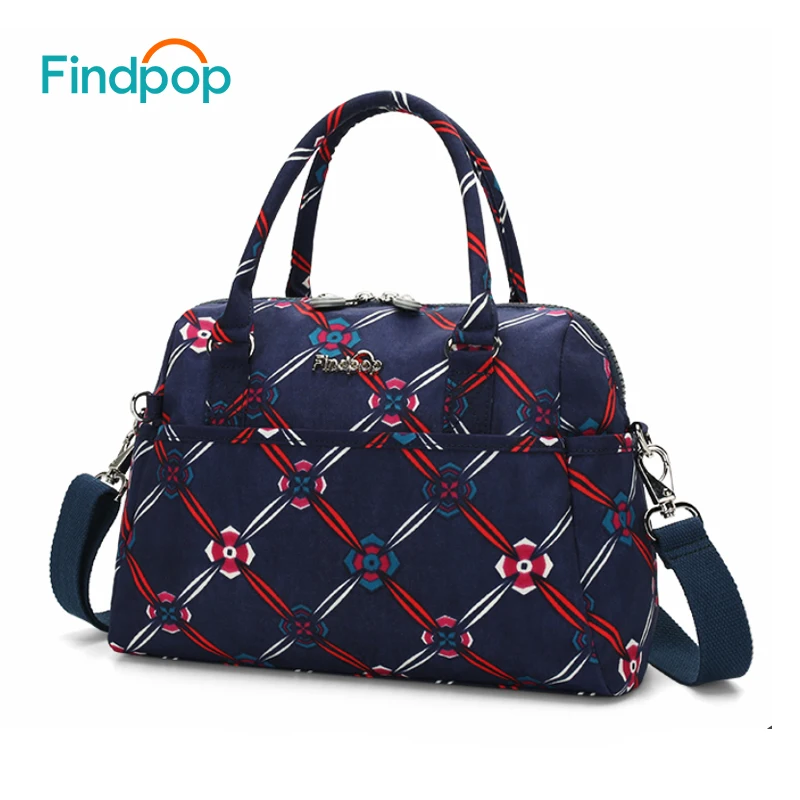 Findpop сумка на плечо с цветочным принтом для женщин 2018 модные повседневные сумки