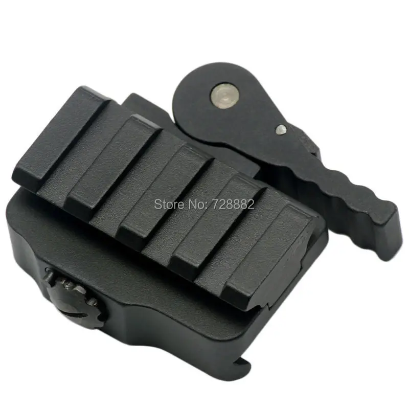 

QD Quick Release Mount Adapter 4 Slots Riser Scope Sights Mounts Fit 20mm Picatinny Weaver Rail Base Hunting Accessories