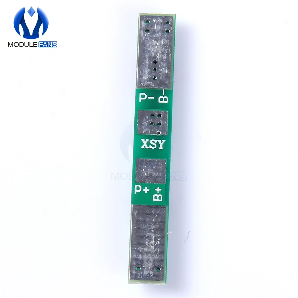 5 шт. DC CC CV 1S литий Батарея модуль защиты BMS PCM PCB полимерная защита от перезарядки