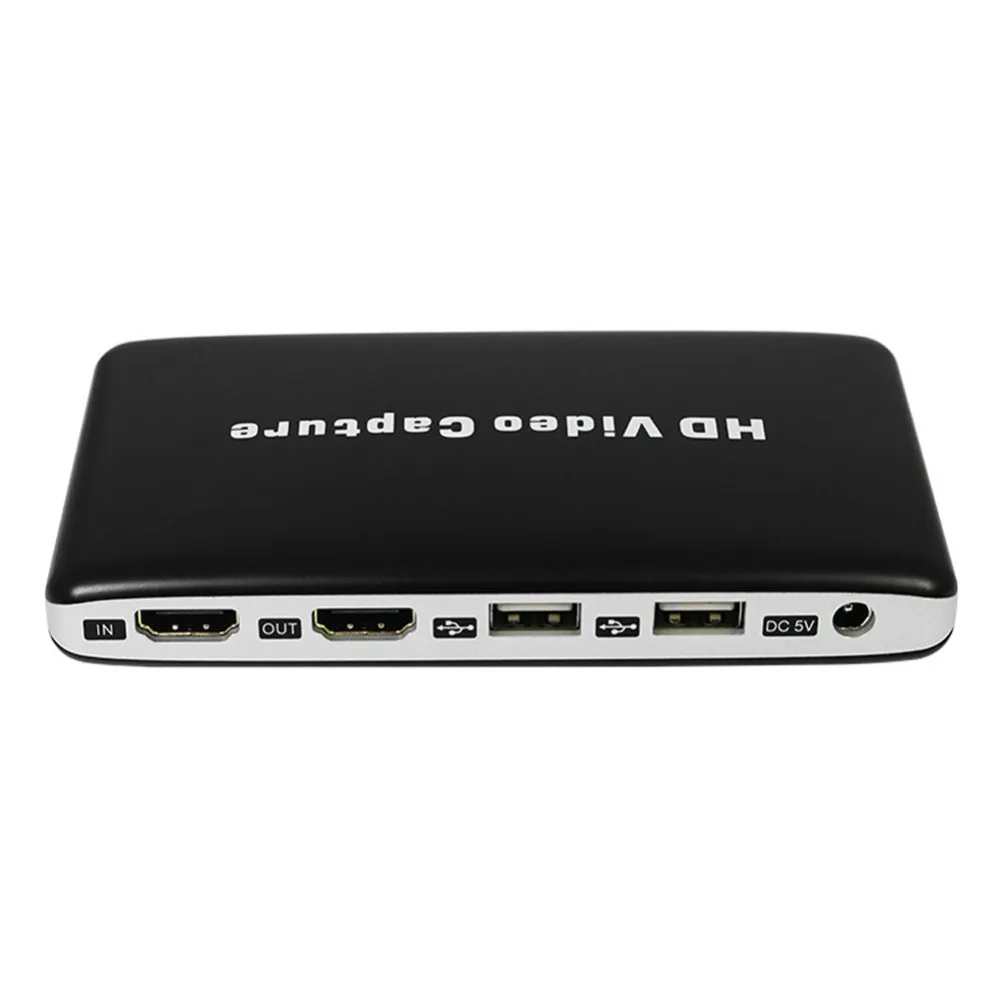 Новый USB 1080P HD видео Захват MI HDD игра AV рекордер + дистанционное управление запись
