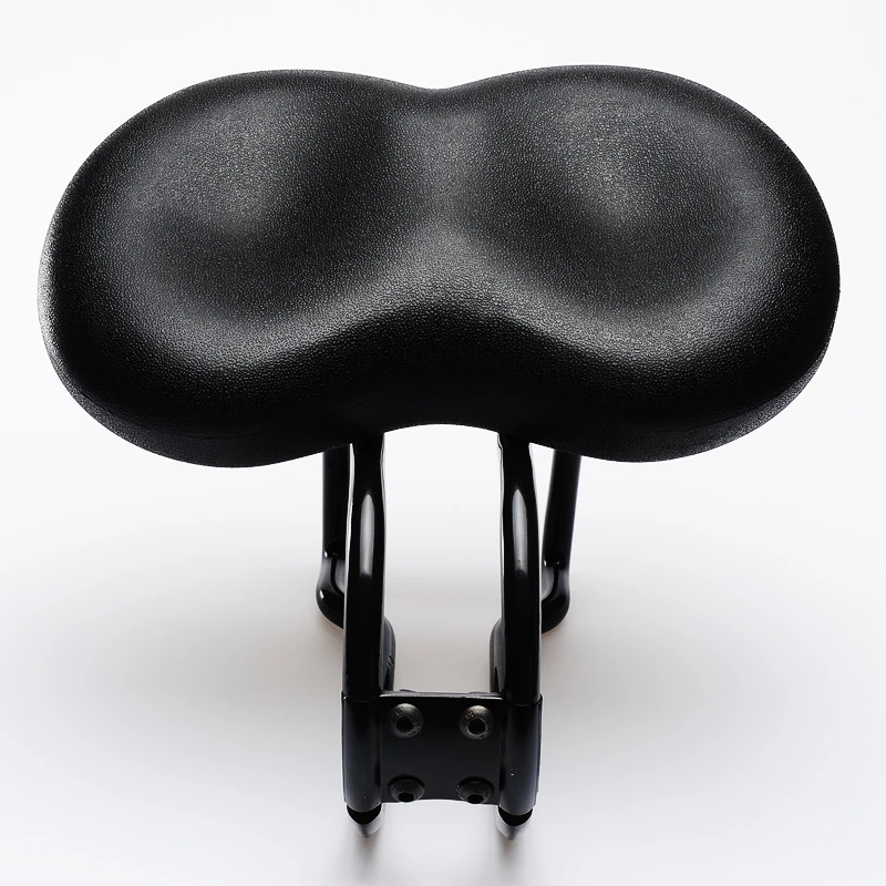 Велосипедное седло ПУ амортизирующее удобное сиденье для горного и дорожного