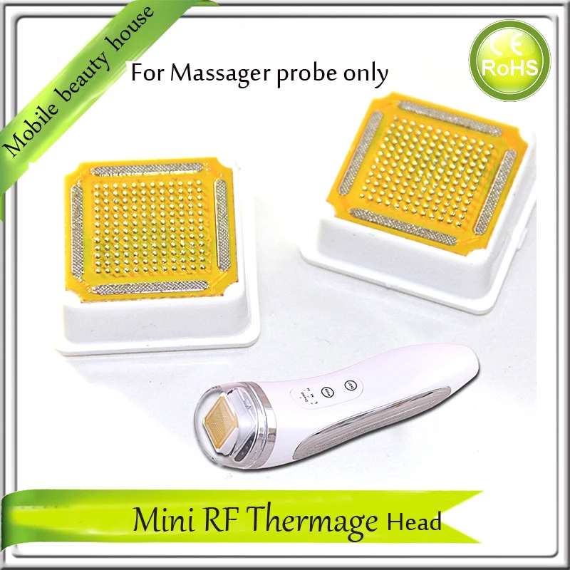 Мини Волшебный радиочастотный термаж массажер для головы с покрытием под