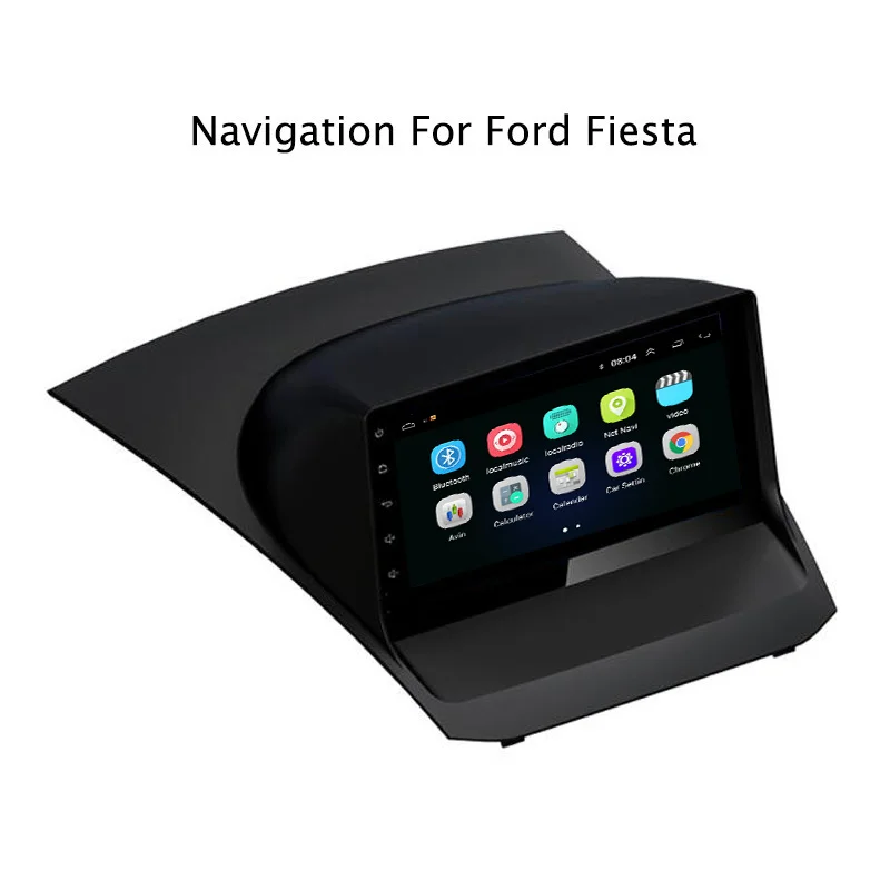 NaviTopia Android 8 1 автомобильный DVD gps Мультимедиа Аудио плеер для Ford Fiesta 2009 2010 2011 2012 2013
