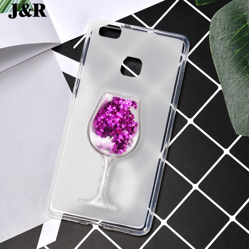 Case For Huawei P9 Lite Liquid Quicksand Cover P 9/G9 P8 P10 Max 2017 P10Plus Glitter Star Transparent TPU Cases |