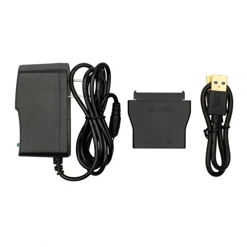 USB 3 0 SATA адаптер конвертер украшенное мозаикой из драгоценных камней 12V Мощность