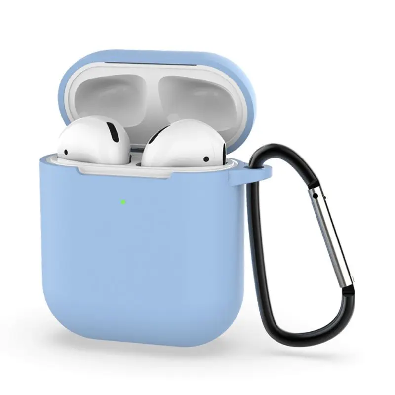 Мини милые Чехлы для Airpods 2-го поколения защитный чехол наушников Apple airpods2 с