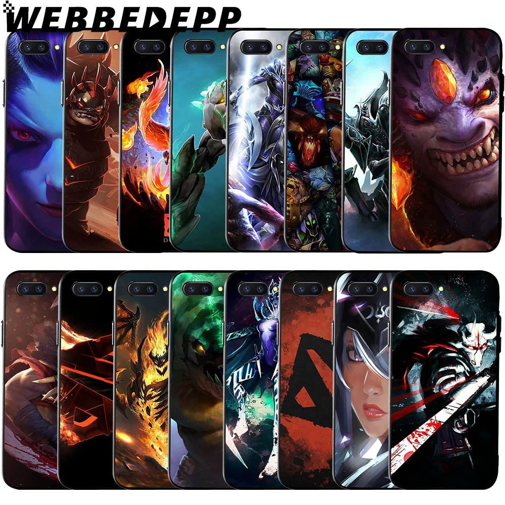 WEBBEDEPP DOTA 2 Game мягкий чехол для Huawei Honor 6 7A Pro 7C 8C 7X 8X 8 9 10 lite Note10|Бамперы| |