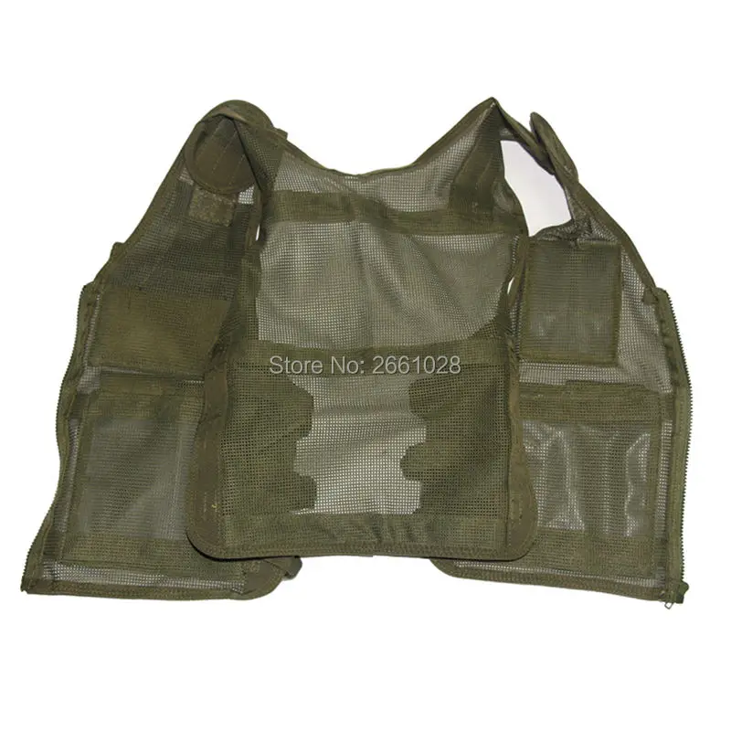 Мужской уличный Тактический сетчатый жилет с несколькими карманами военная