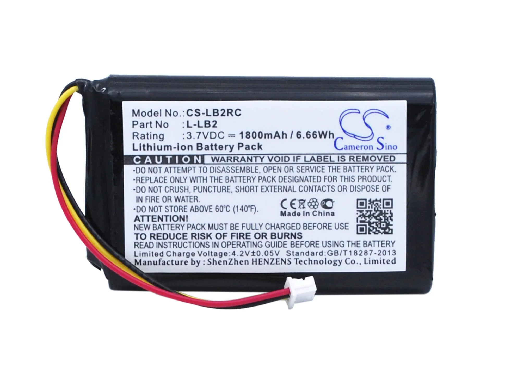 

Cameron Sino 1800mAh Battery for Logitech cordless mouse M-RAG97, MX1000,190247-1000, L-LB2