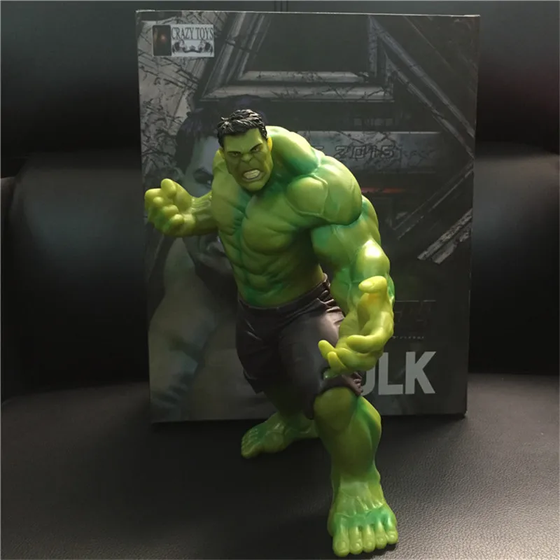 New Arrival 1 Piece 22cm Avengers Superheros Vinyl Green Hulk Action Figures Anime hot Toys | Игрушки и хобби