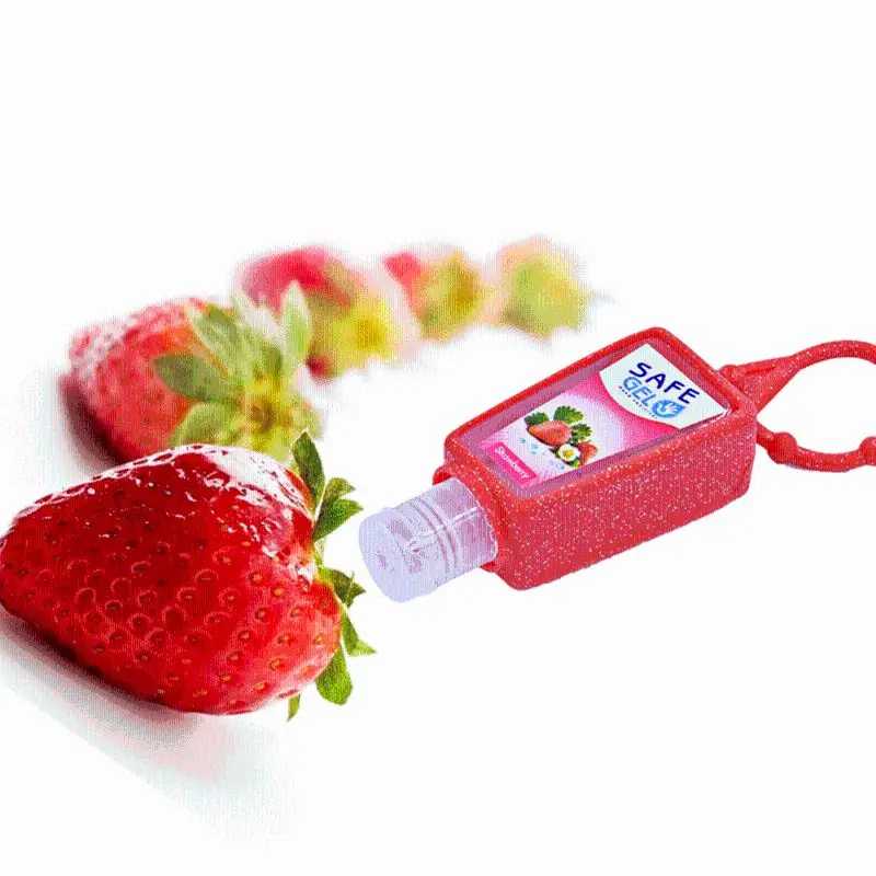 30ML Random Color Reusable Mini Hand Sanitizer Fruit Scented Disposable No Clean Travel Portable Moisturizing Safe Gel | Красота и