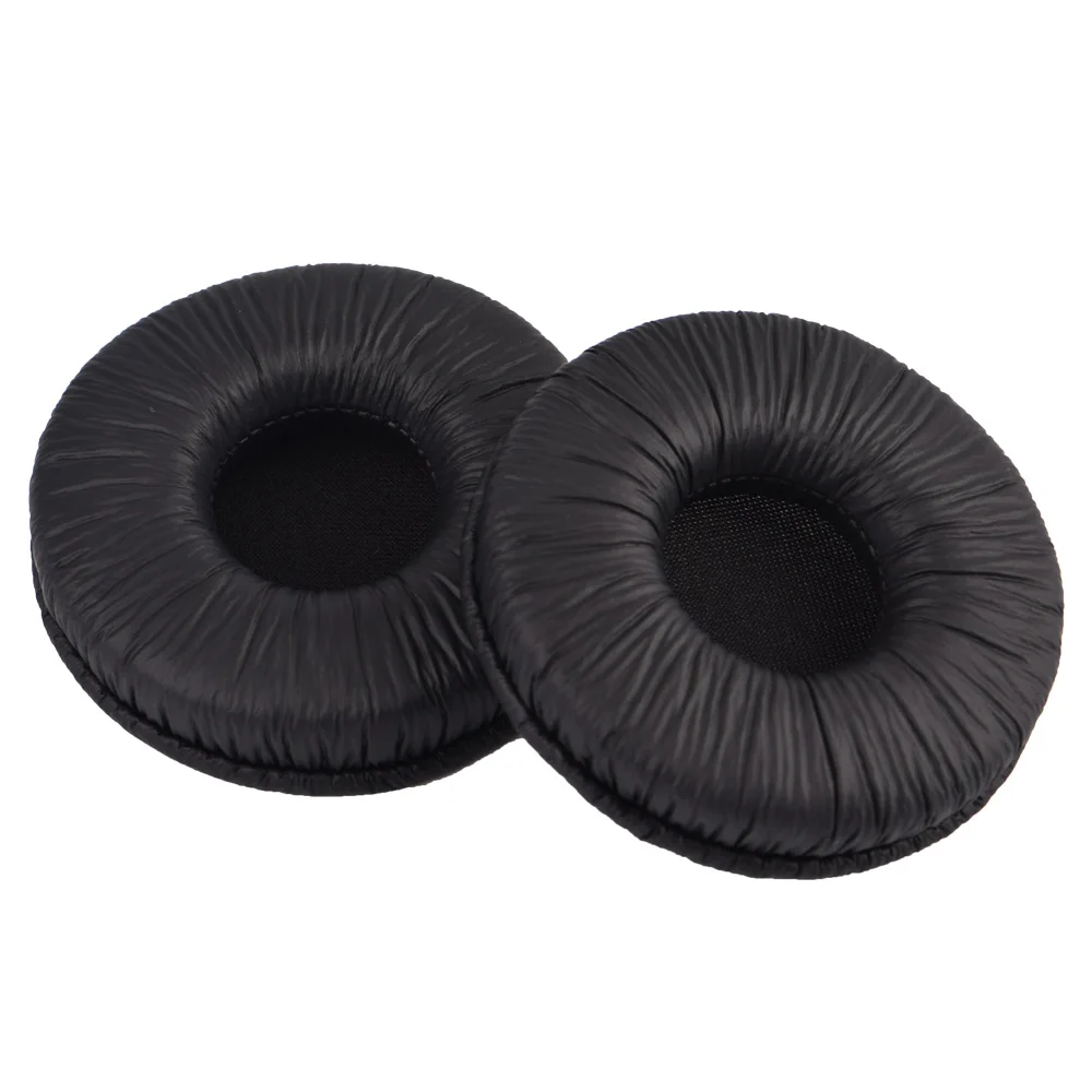 Black wrinkled skin 1 пара Замена пены амбушюры подушки Чехлы для JBL Tune600 T500BT T450 наушники гарнитуры 70 мм подушечки - Цвет: Black wrinkled skin