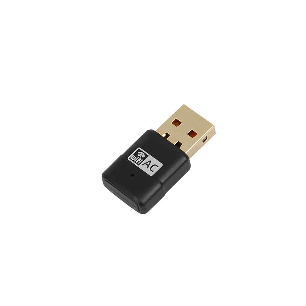 Двухдиапазонная USB беспроводная сетевая карта ac600M 2 4G/5 8G мини двухдиапазонный Wi Fi