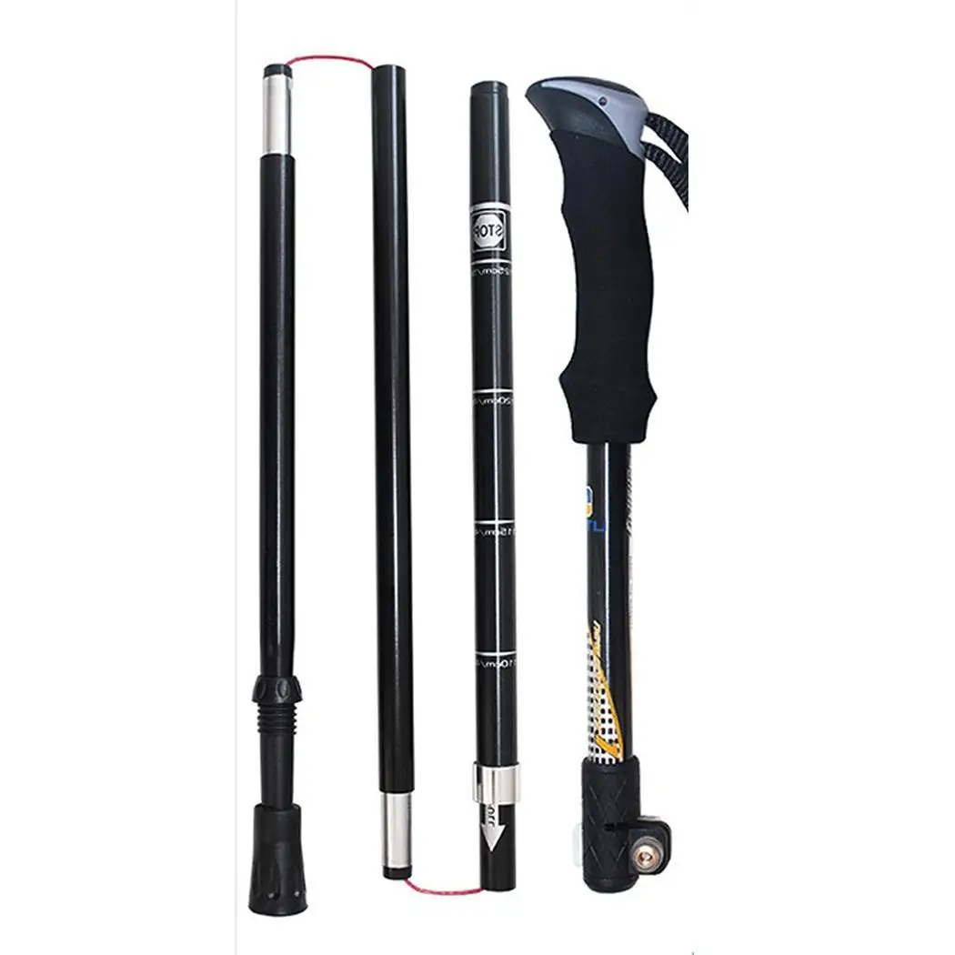 Портативный амортизирующий альпеншток для кемпинга на открытом воздухе палки
