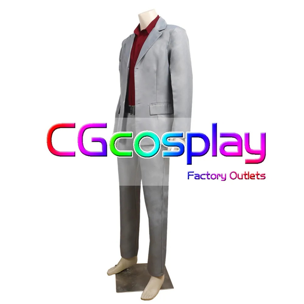 CGCOS якудза Kazuma Кирю равномерное Манга Аниме игры Косплэй костюм Хэллоуин