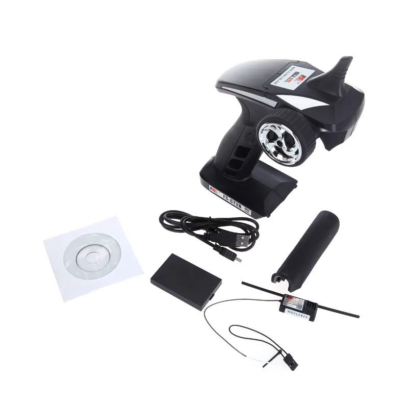Flysky Newest FS GT2B 2 4G 3CH Gun RC Controller /w приемник USB кабель ручка обновленная модель GT2|fs
