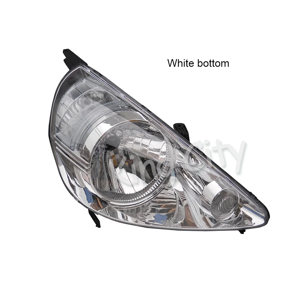 Capqx для Honda FIT Джаз GD1 GD3 2003 2004 2005 2006 2007 хэтчбек передняя фара головного света лампы черного или белого цвета