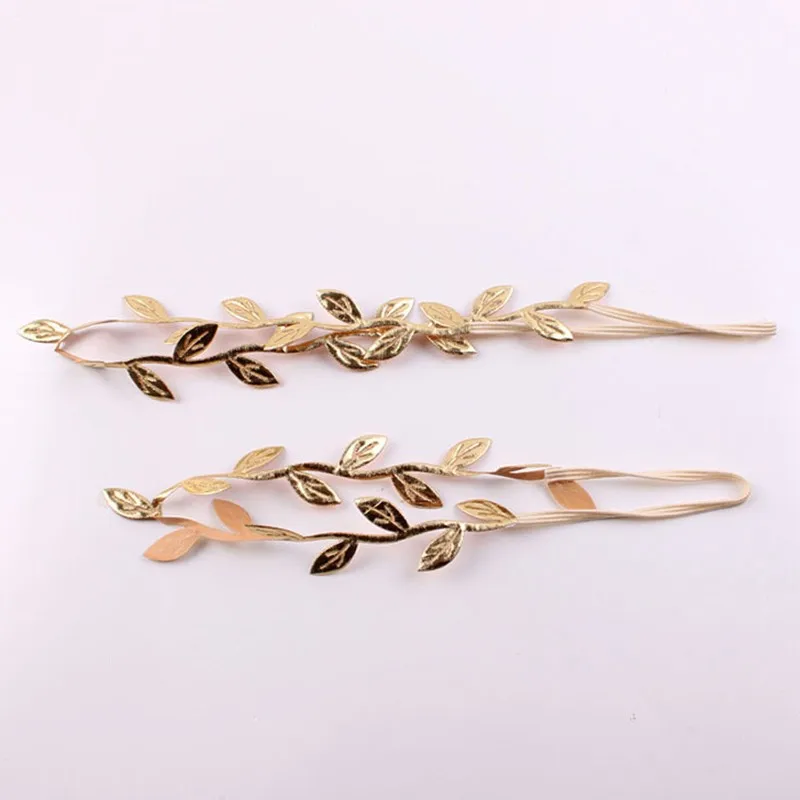 2 шт./компл. новая мама и для новорожденного головная повязка с золотыми листьями