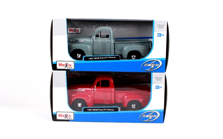 

Collectible Maisto 1/25 Scale Alloy 1948 Frod F-1 Pickup Car Model Vehicles Toys 2 Colors for Kid Gift