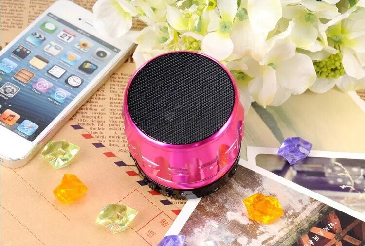 Для iPhone sumsung супер бас-динамик портативный мини Bluetooth динамик s металлический