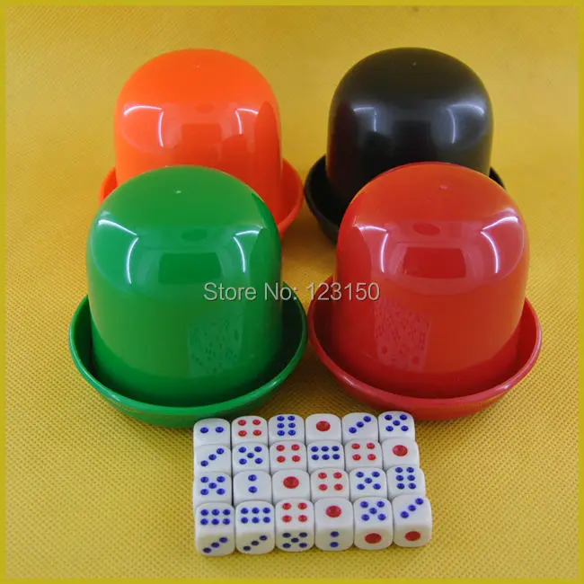 

DC-015A пластиковый стаканчик для игральных костей в Четыре цвета