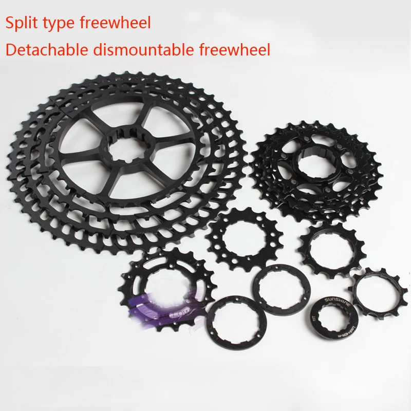 SUNSHINE MTB 11 скоростей 50T кассета 365g Сверхлегкий велосипед Freewheel 11t части велосипеда